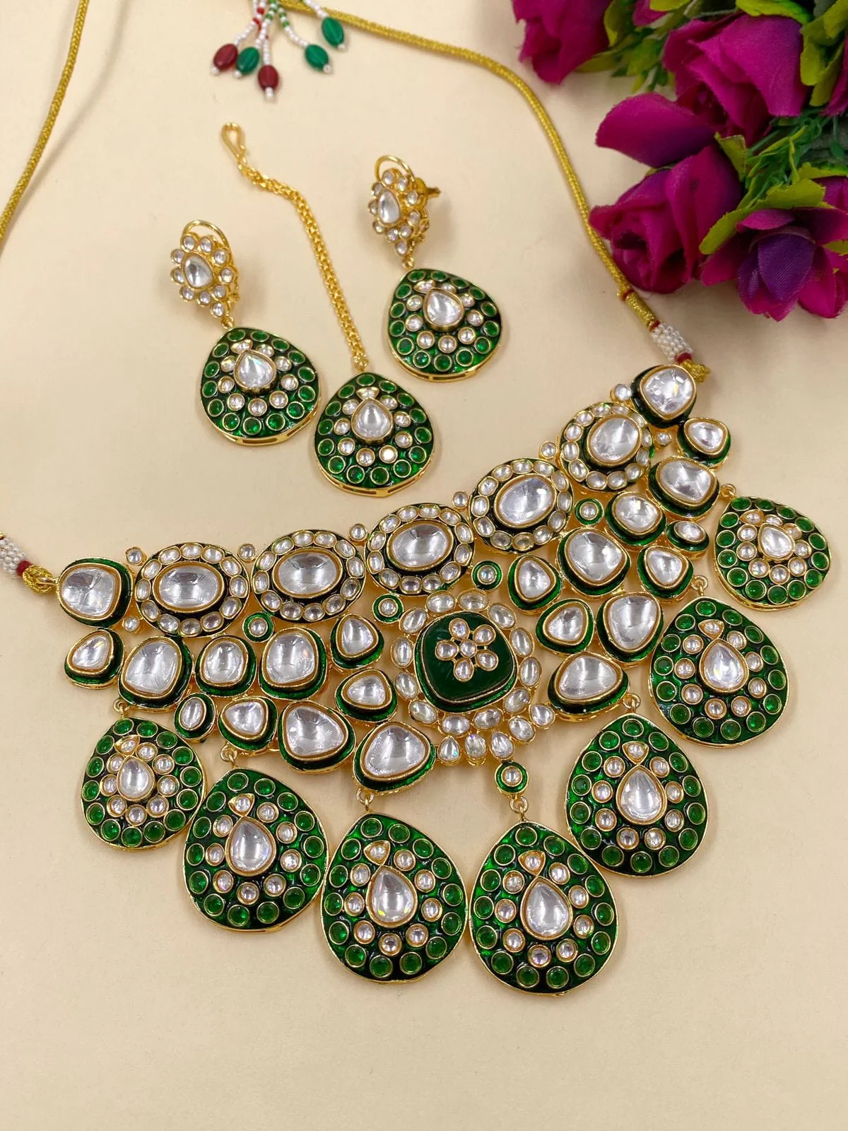 Royal Kundan Necklace Set